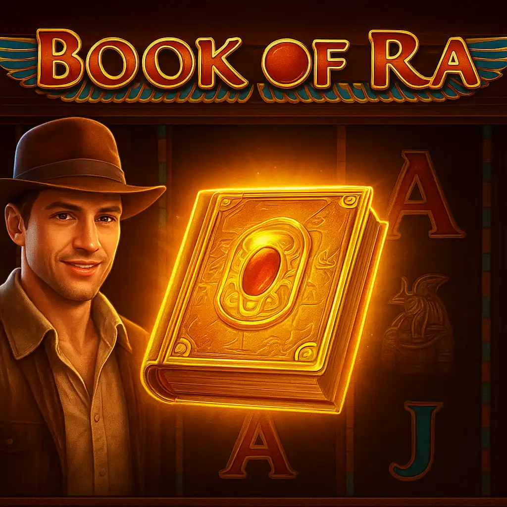 Book of Ra slot game screenshot