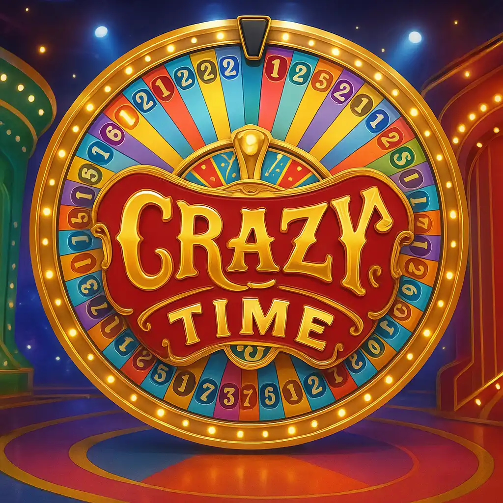 Crazy Time slot game screenshot