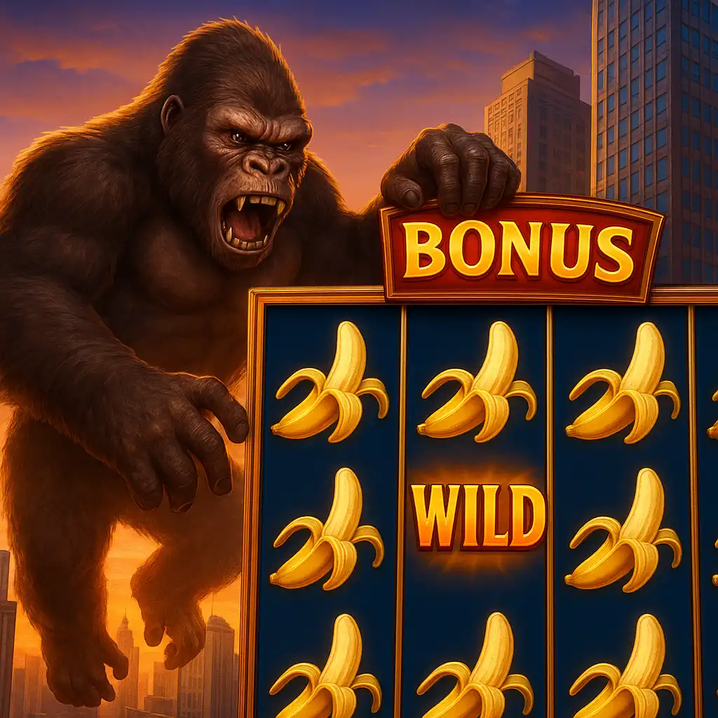 King Kong Cash Even Bigger Bananas 4 slot game screenshot