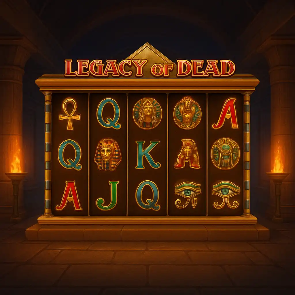 Legacy of Dead slot game screenshot
