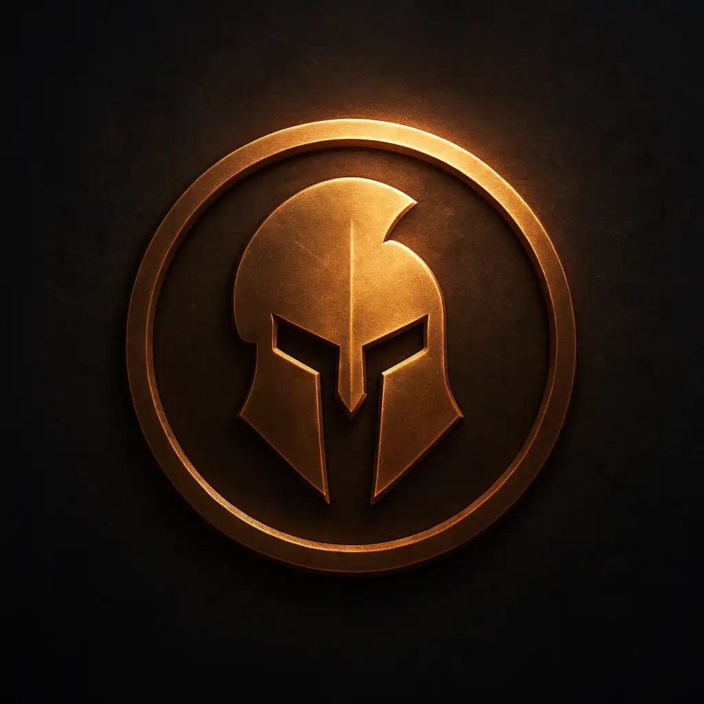 Spartan shield icon representing account registration